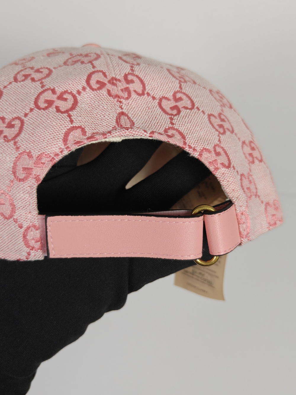 Gucci Pink GG Monogram Baseball Cap - Picture 4 of 6